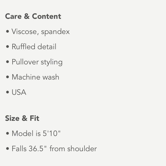 ANTHROPOLOGIE Ruffled Dress   - Picture 3 of 3